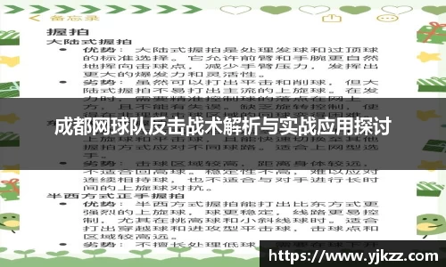 成都网球队反击战术解析与实战应用探讨